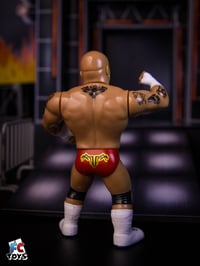 Image 2 of PREORDER: PERRY SATURN 4.5 INCH RETRO WRESTLE-SOMETHING WRESTLERS SERIES 5 FIGURE BY FC TOYS