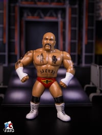 Image 3 of PREORDER: PERRY SATURN 4.5 INCH RETRO WRESTLE-SOMETHING WRESTLERS SERIES 5 FIGURE BY FC TOYS