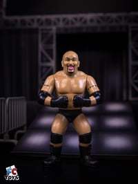 Image 4 of PREORDER: DUANE GILL 4.5 INCH RETRO WRESTLE-SOMETHING WRESTLERS SERIES 5 FIGURE BY FC TOYS