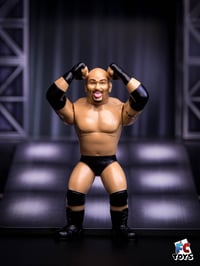 Image 2 of PREORDER: DUANE GILL 4.5 INCH RETRO WRESTLE-SOMETHING WRESTLERS SERIES 5 FIGURE BY FC TOYS