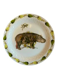 Hippo and Frog Plate