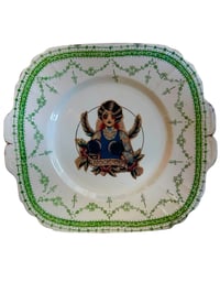 Knock Out Girl Plate