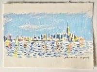 Sailing Downtown NYC/ Drawing A Day 2.20.26