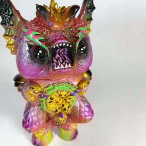 Image of LAMORRTTT! TOXIC DEATH One Off Vinyl Toy 