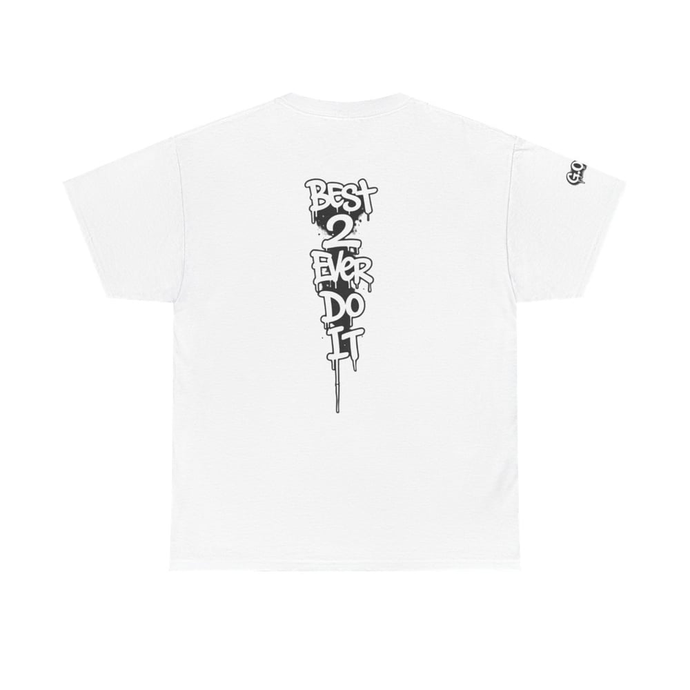 Image of GOAT 'Greatest of All Time' Graphic Tee — Back 'Best 2 Ever Do It' Streetwear T‑Shirt