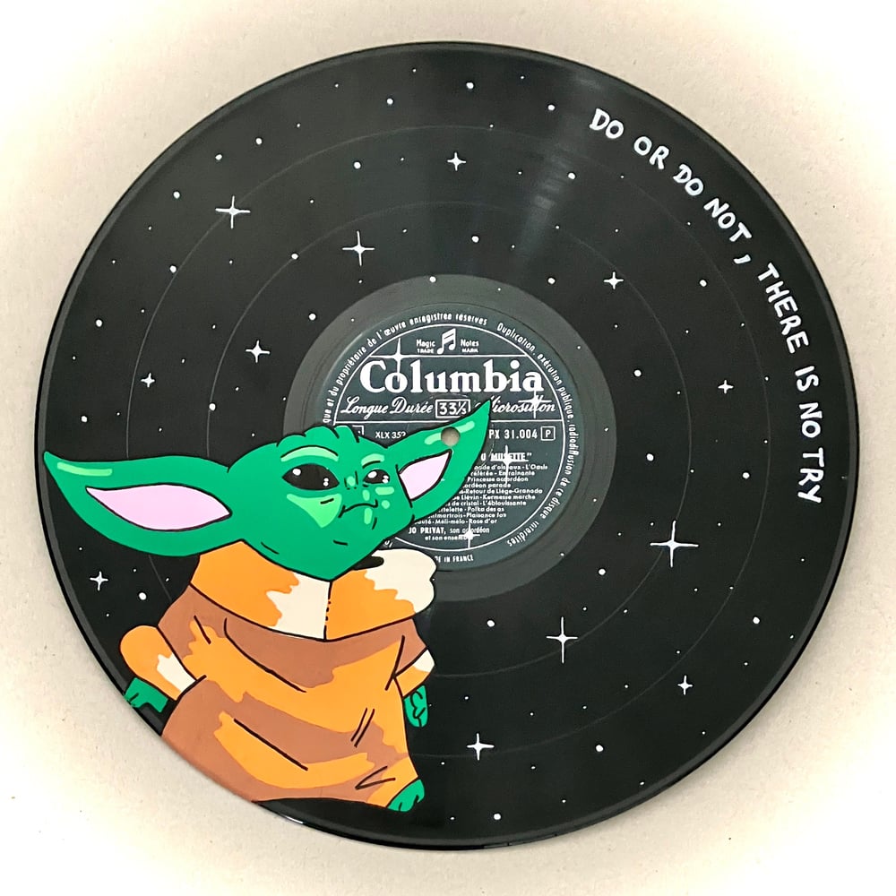 Image of Vinyle Yoda Star Wars