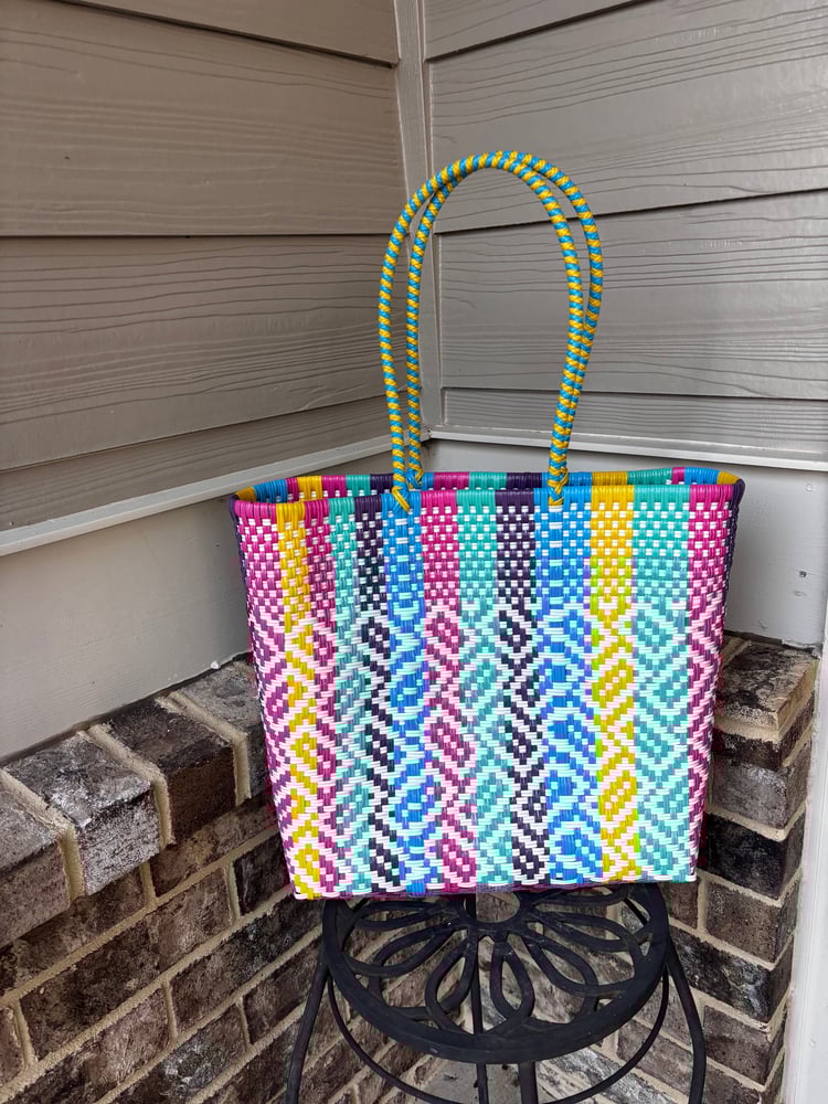 Image of Avery-Purple and White