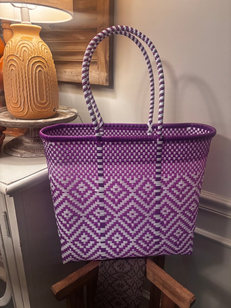 Image of Avery-Purple and White-9046408c