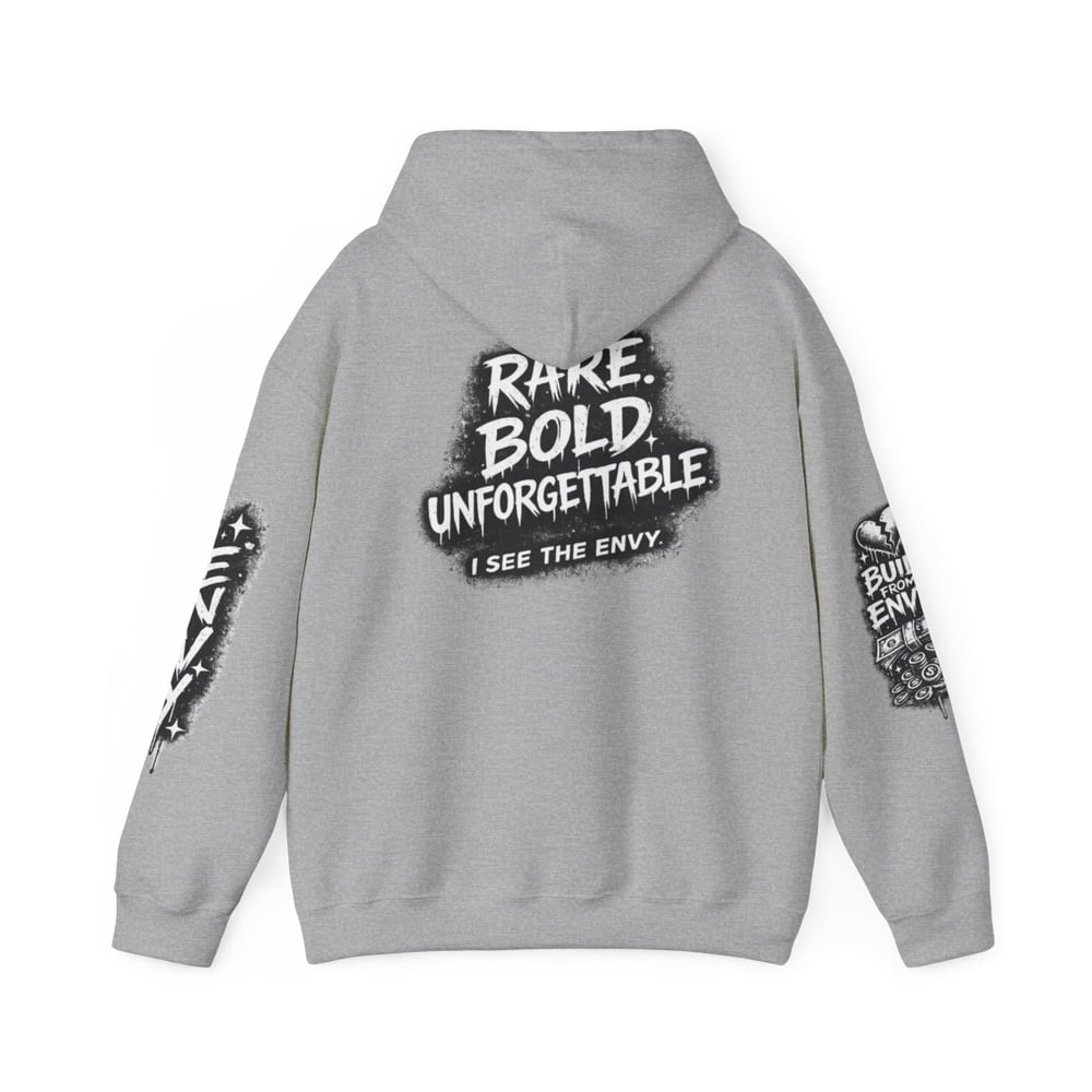 Image of Unisex Hoodie — 'Envious Stylez Boutique' Bold Graffiti Logo Pullover
