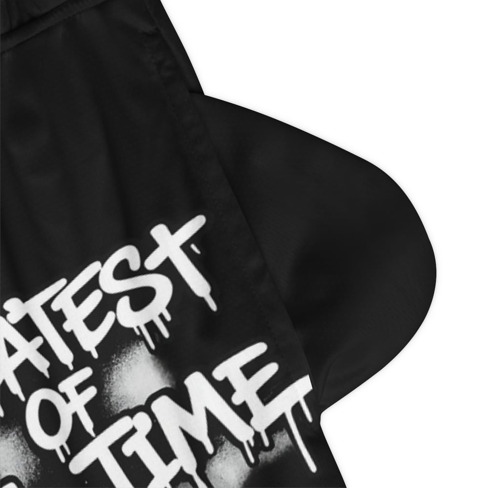 Image of G.O.A.T. Basketball Shorts — "Greatest of All Time" Athletic Rib Shorts