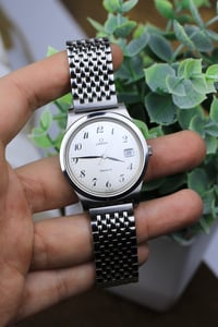 Image 1 of 1972 Omega Genève 136.0102 - Breguet Numerals - Freshly serviced 1030 Cal. Manual winding