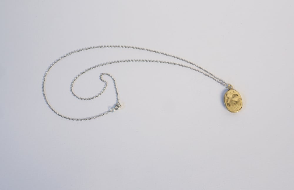 Image of r.e.elle x Katie Kimmel - Jerry Egg in his school clothes Pendant