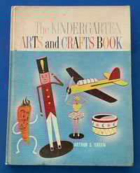 Image 1 of Vintage Kindergarten Crafts Book
