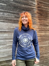 Image of Lightweight Organic Cotton Mandala Turtleneck