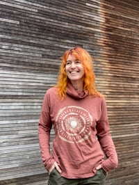 Image of Lightweight Organic Cotton Mandala Turtleneck