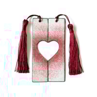 Image 2 of Valentine's Heart Bookmark Set