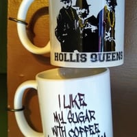 Image 2 of I Like My Sugar With Coffee and Cream // Double Sided 11 0z Coffee Mug // Beastie Boys // Dishwas...