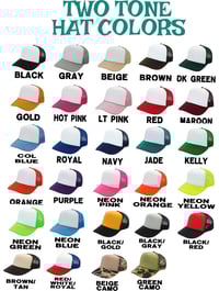 Image 3 of CUSTOMIZED PUFF PRINT TRUCKER Hats // Unbeatable Quality and Price // Create Your Own