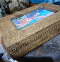 Image 3 of Moonlit Hare trinket box 