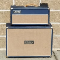 Laney Lionheart L20 Class A Guitar Tube Amplifier and Matching 2X12 Cab