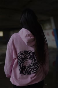 Image 1 of Dark pink hoodie
