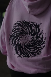 Image 4 of Dark pink hoodie