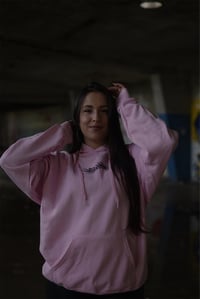Image 6 of Dark pink hoodie