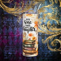 Image 1 of Book Lover Personalized Tumbler Fall Colors 