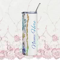 Image 2 of Personalized Book Lover Tumbler Summer Colors