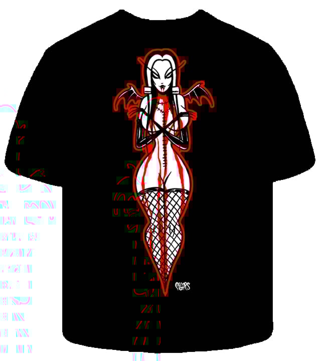 Image of Preorder BLOODY BATTY BETTY- mens shirt - SHIPS MARCH 6TH