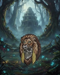 Shamans Grin lion