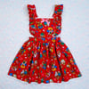 Sweet Valentine Teddy Bears Pinafore Dress