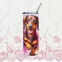 Image 1 of Vibrant Dachshund Tumbler