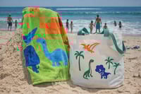 Image 1 of Dinosaur Beach Bag and Towel Set