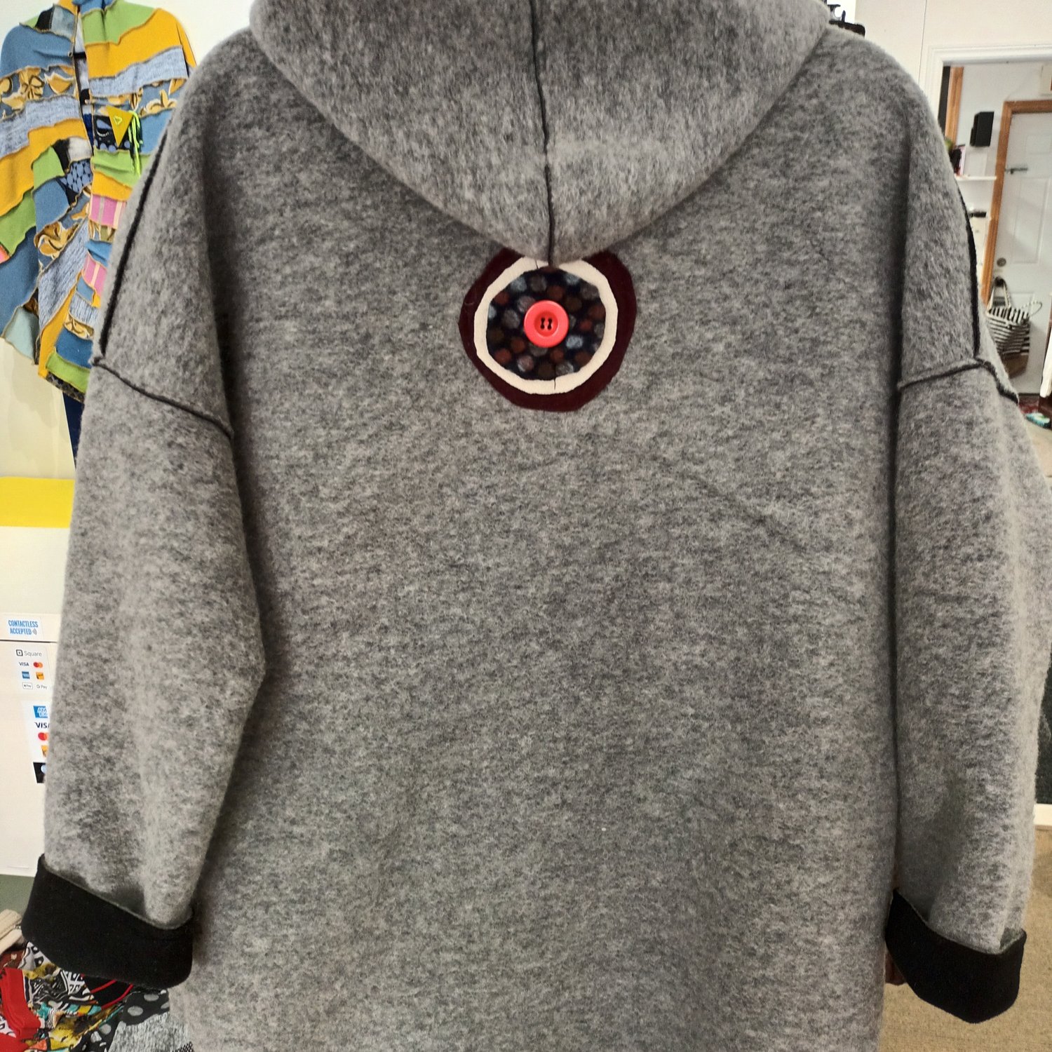 Image of  Jacket with polkadots, one of a kind