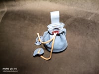 Image 6 of Drawstring Pouch Blue 