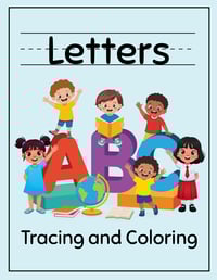 PRINTED COPY: Letters Tracing & Coloring Pages
