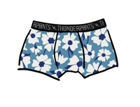 Image 1 of Boxer Brief in Moody Blooms, Field Study, Crow, or Luna y Sol
