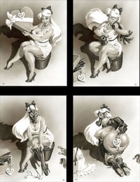 Image 1 of "Maisey's Gift" Exclusive Four-Piece Original Art Set