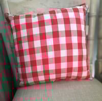 Image 2 of Rooster/Denim/Red check