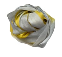 Image 1 of Ready To Ship!  10YD SUN GLARE  HAND DYED SARI SILK RIBBON BY COLOR BURST SILK