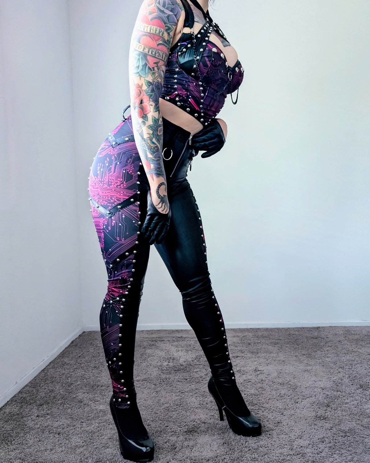 Cyb3r P1nk Leggings V. 2