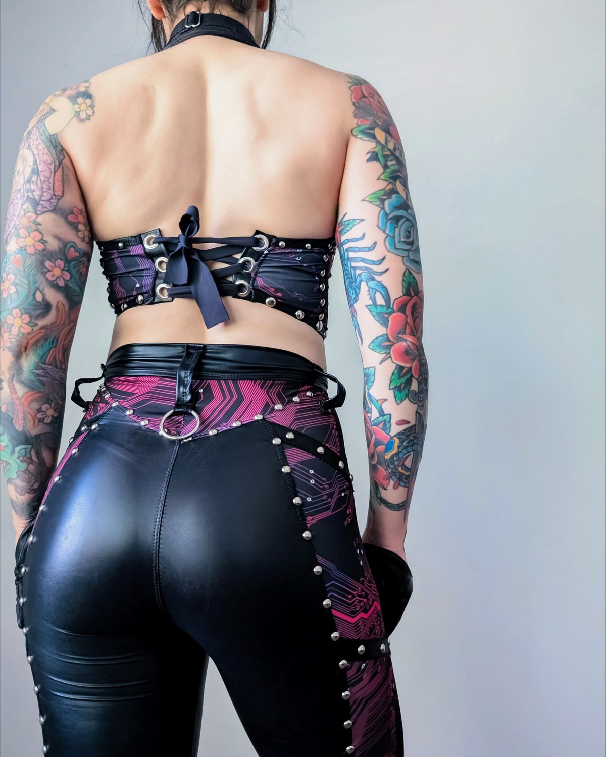 Cyb3r P1nk Vamp Bustier