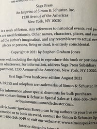 Image 3 of Stephen Graham Jones "My Heart is a Chainsaw" Hardcover #FIRST EDITION#