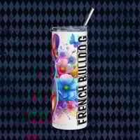 Image 3 of Vibrant French Bulldog Tumbler
