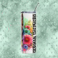 Image 3 of Vibrant German Shepherd Tumbler
