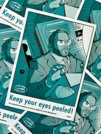 Severance Mini Riso Print 