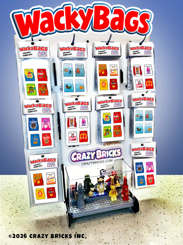 WACKY BAGS Display with Starter Pack (BIG)