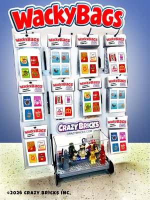 WACKY BAGS Display with Starter Pack (BIG)