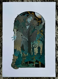 Frankenstein Riso Print [Large]